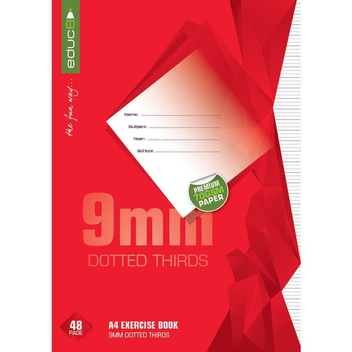 Dotted Thirds Exercise Books