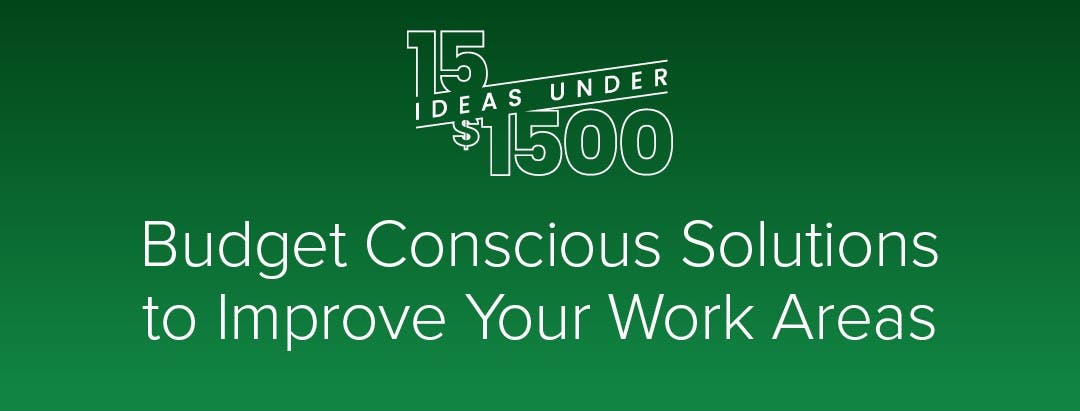 15 Ideas UNDER $1500 Dollar Bucks